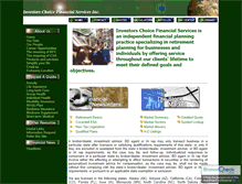Tablet Screenshot of investors-choice.com